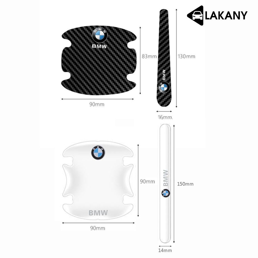 耐衝撃・耐スクラッチハンドルプロテクター(フロント/リア付属)