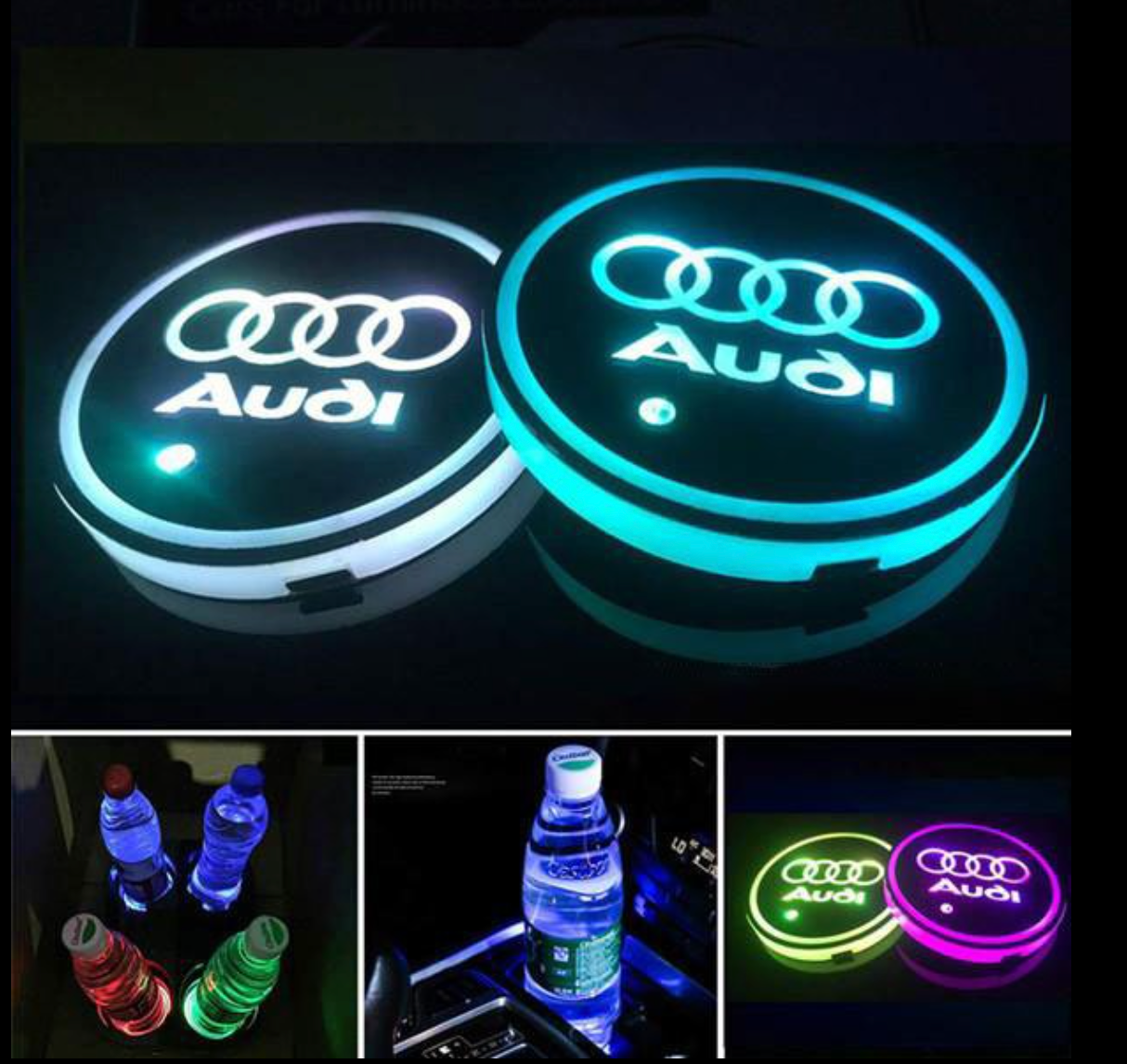 Customized interior mood discs - Multi-Color (1 kit = 2 pcs)